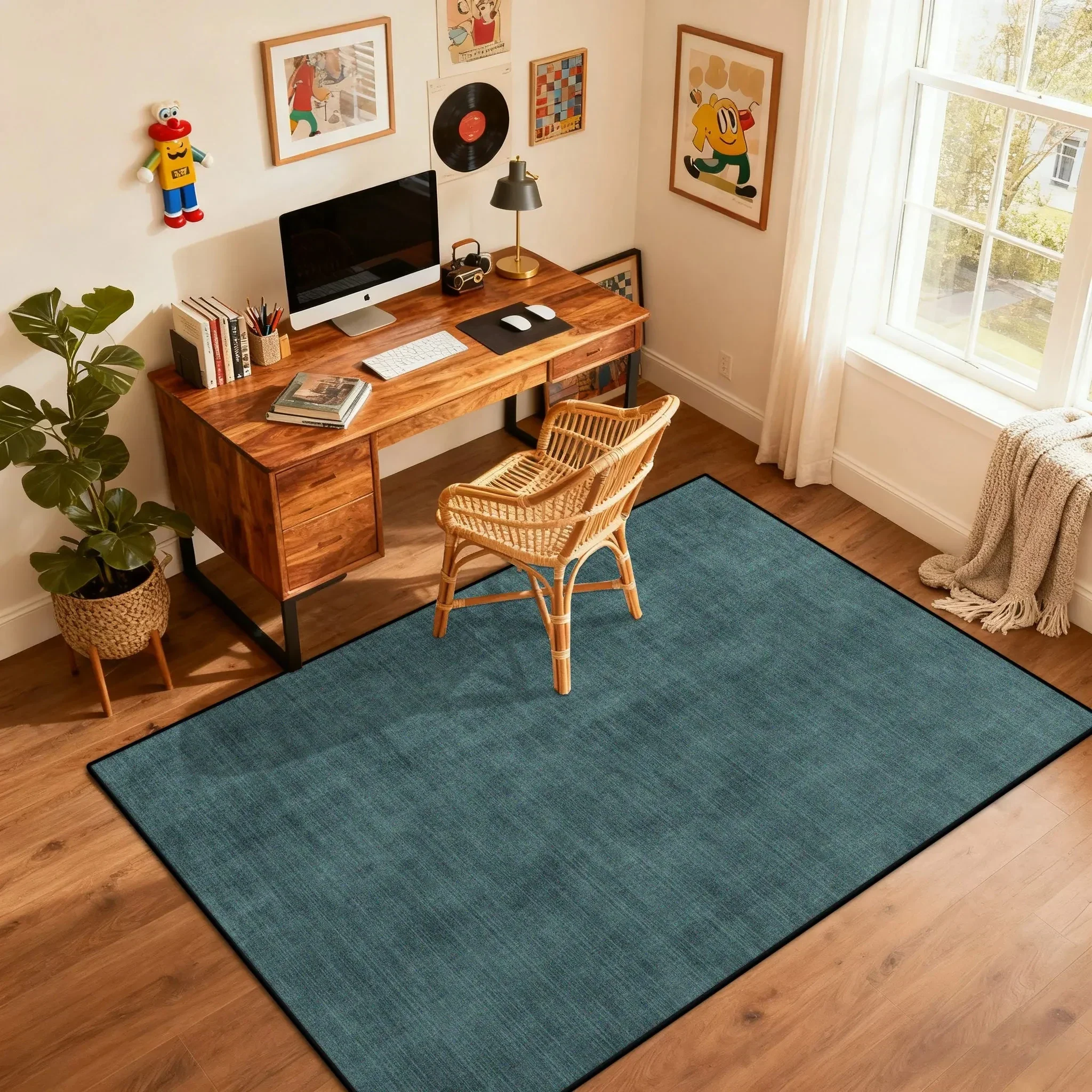 Stylish Area Rug for Bedroom Decoration - Image 16