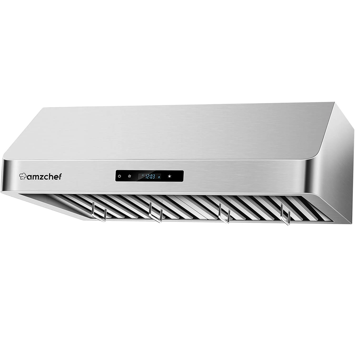 AMZCHEF Wall Mount Range Hoods 30 inch 700CFM Touch screen 1