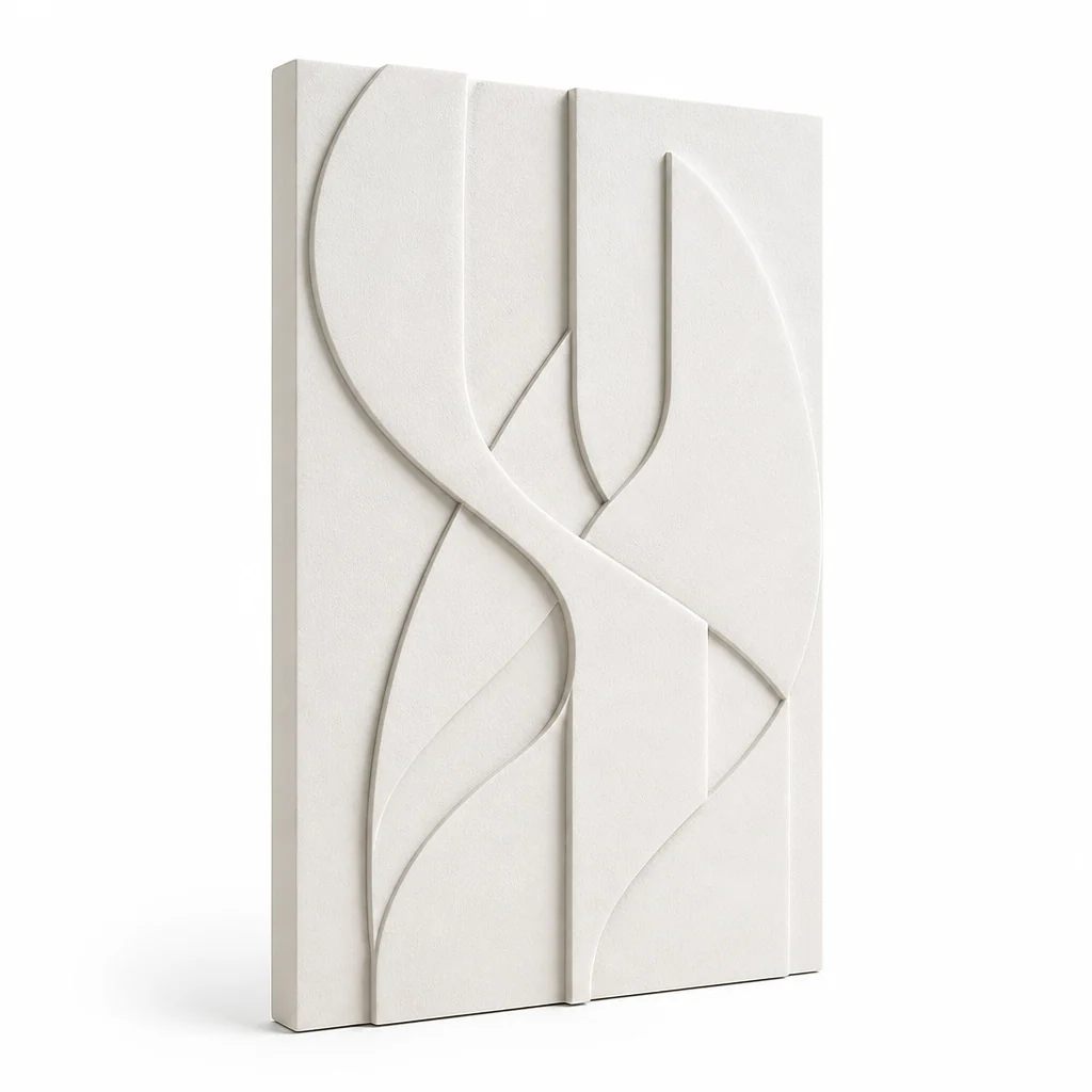 Abstract Geometric Wall Art (60 x 40 cm)