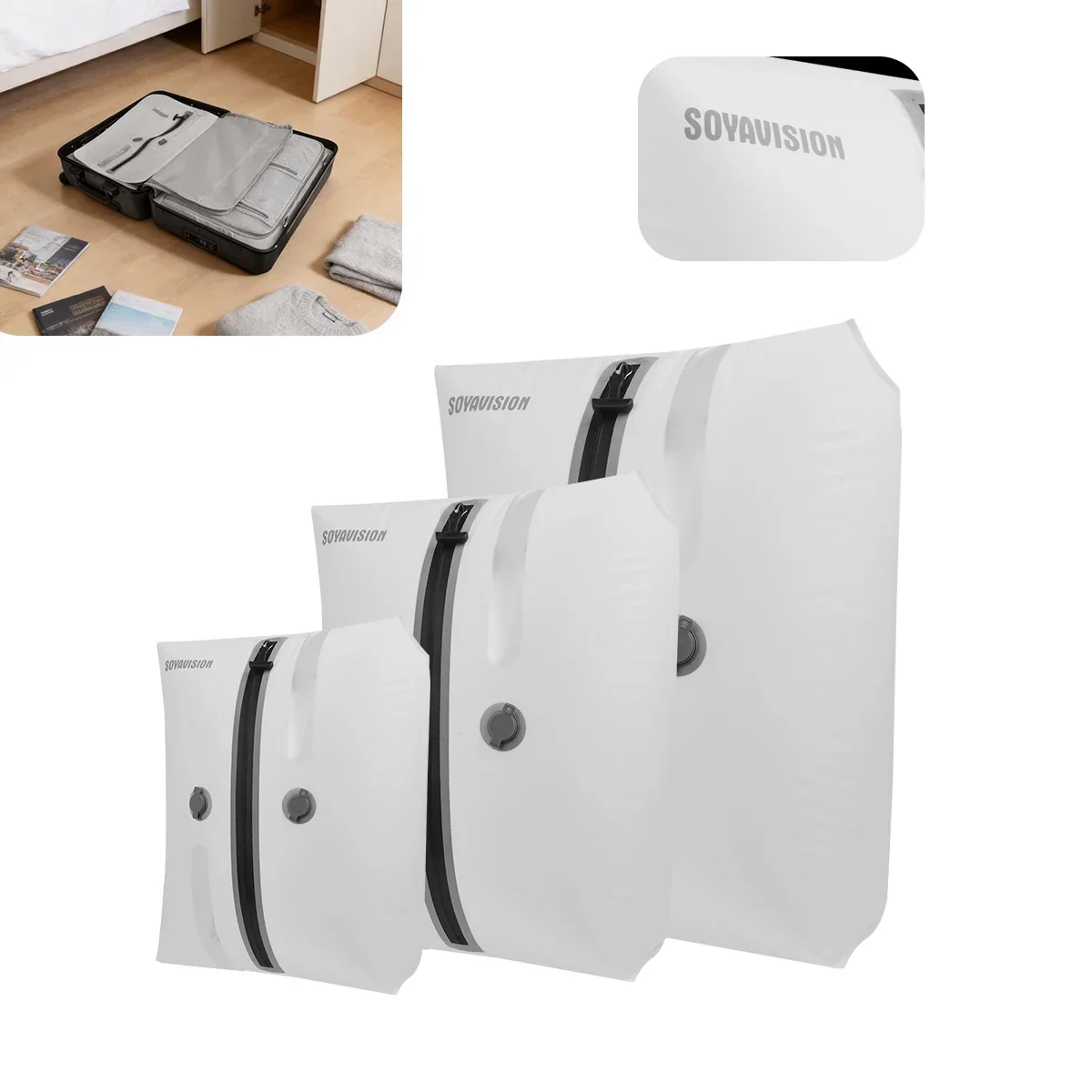 Travel Compression Storage Bags for Vacuum Sealing - Image 8