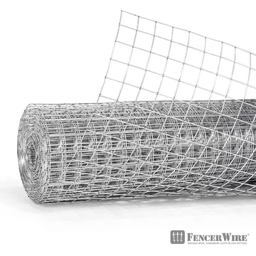 Fencer Wire Heavy Duty 10 Gauge Galvanized Welded Wire Fence, 2" x 2" Opening Mesh for Vegetables, Garden Fruits & Animals Enclosure (4 ft. x 50 ft.)