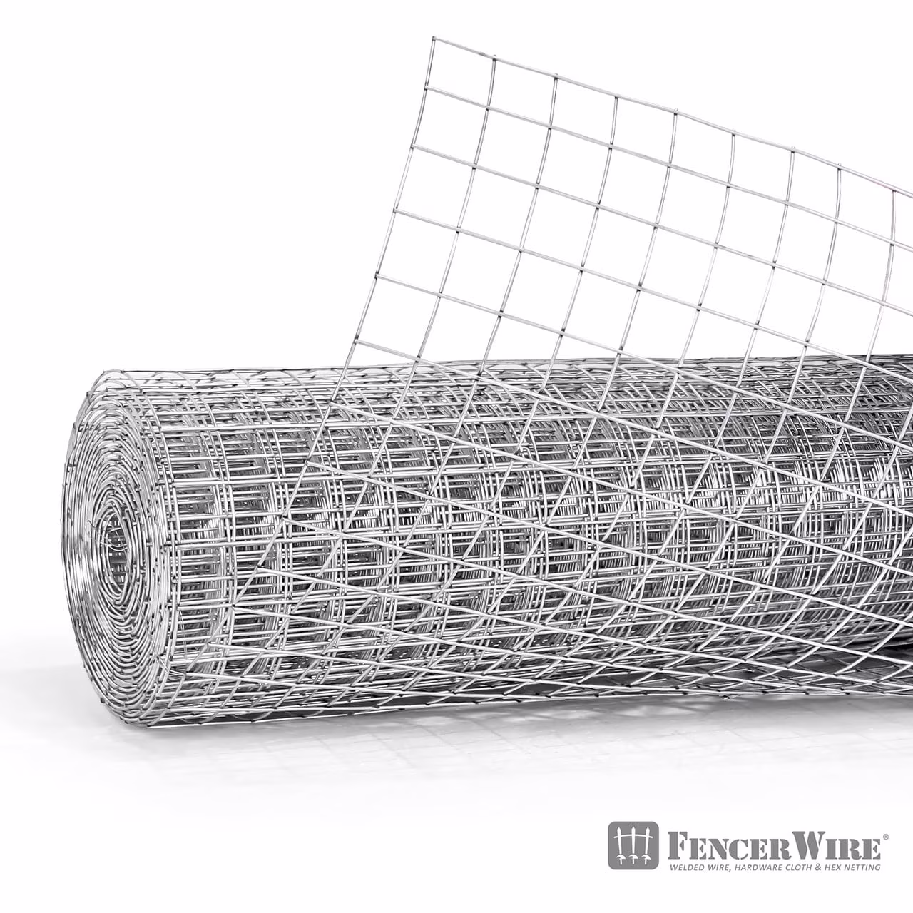 Fencer Wire Heavy Duty 10 Gauge Galvanized Welded Wire Fence, 2" x 2" Opening Mesh for Vegetables, Garden Fruits & Animals Enclosure (4 ft. x 50 ft.)