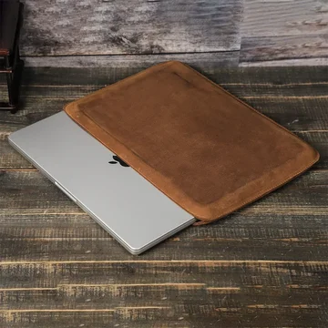 Genuine Leather Sleeve for Laptops