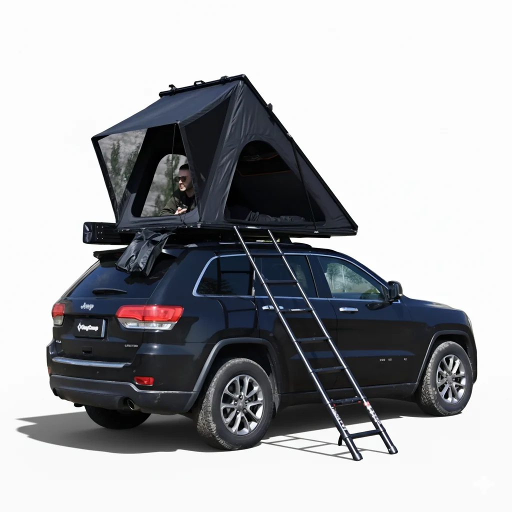 KingCamp ENDLESS 8 Aluminum Hardshell Rooftop Tent