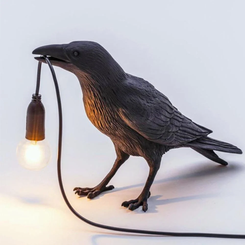 Artistic LED Table Light with Adjustable Mounting Options
