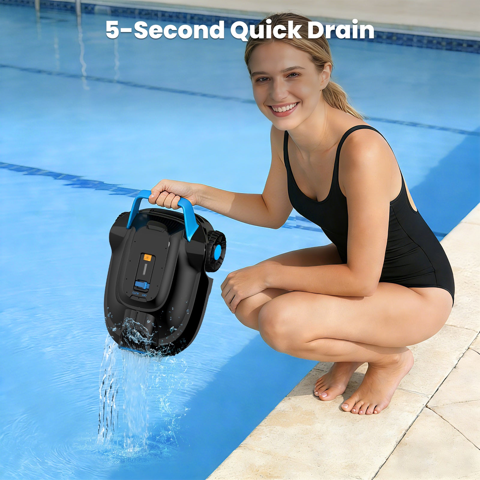 AIRROBO CP02 Cordless Robotic Pool Cleaner | 120-Min Runtime - Image 8