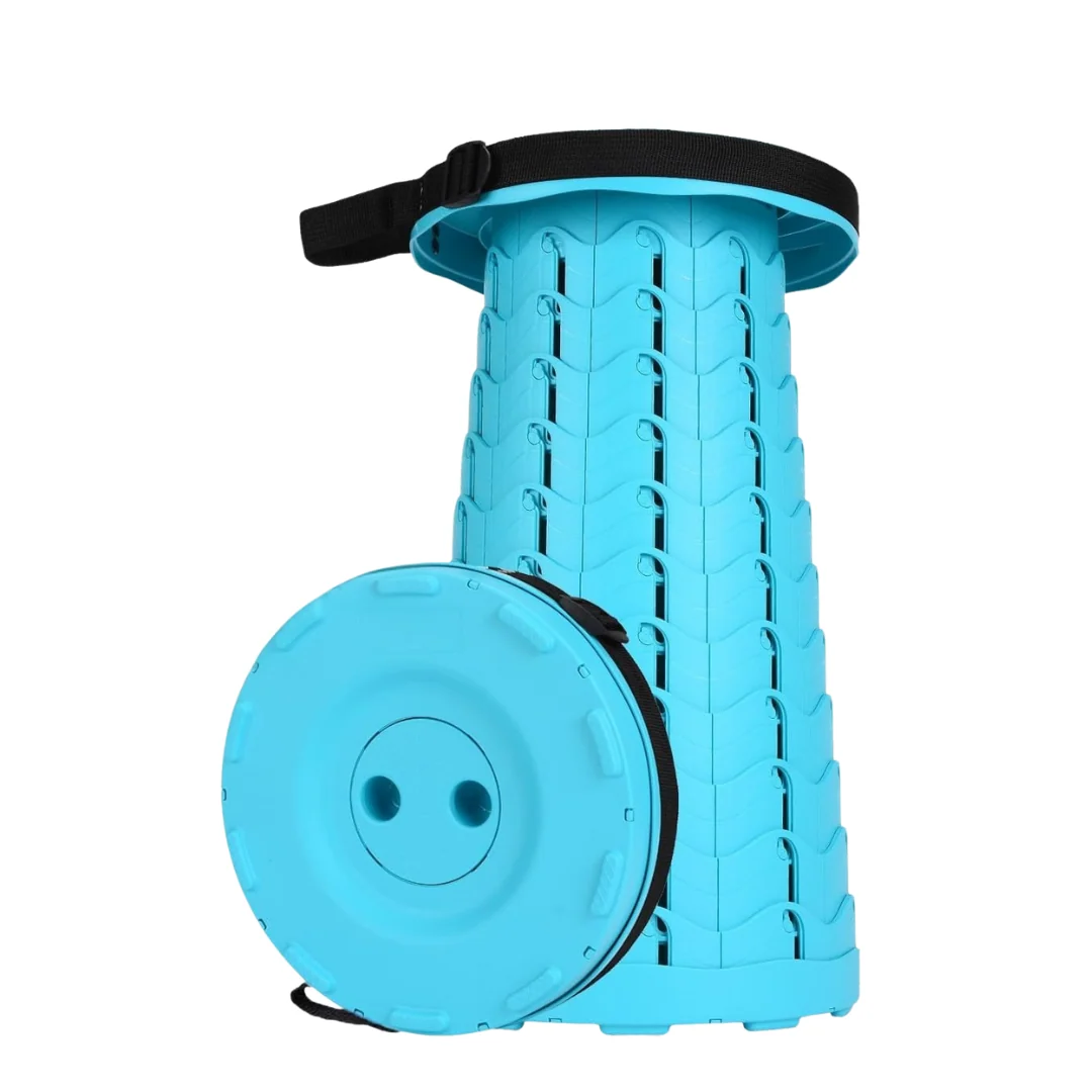Telescopic Folding Stool for Travel, Hiking, and Camping – Adjustable - Image 7