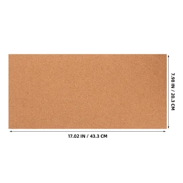 17-Inch Cork Board – 12mm Thick and Durable
