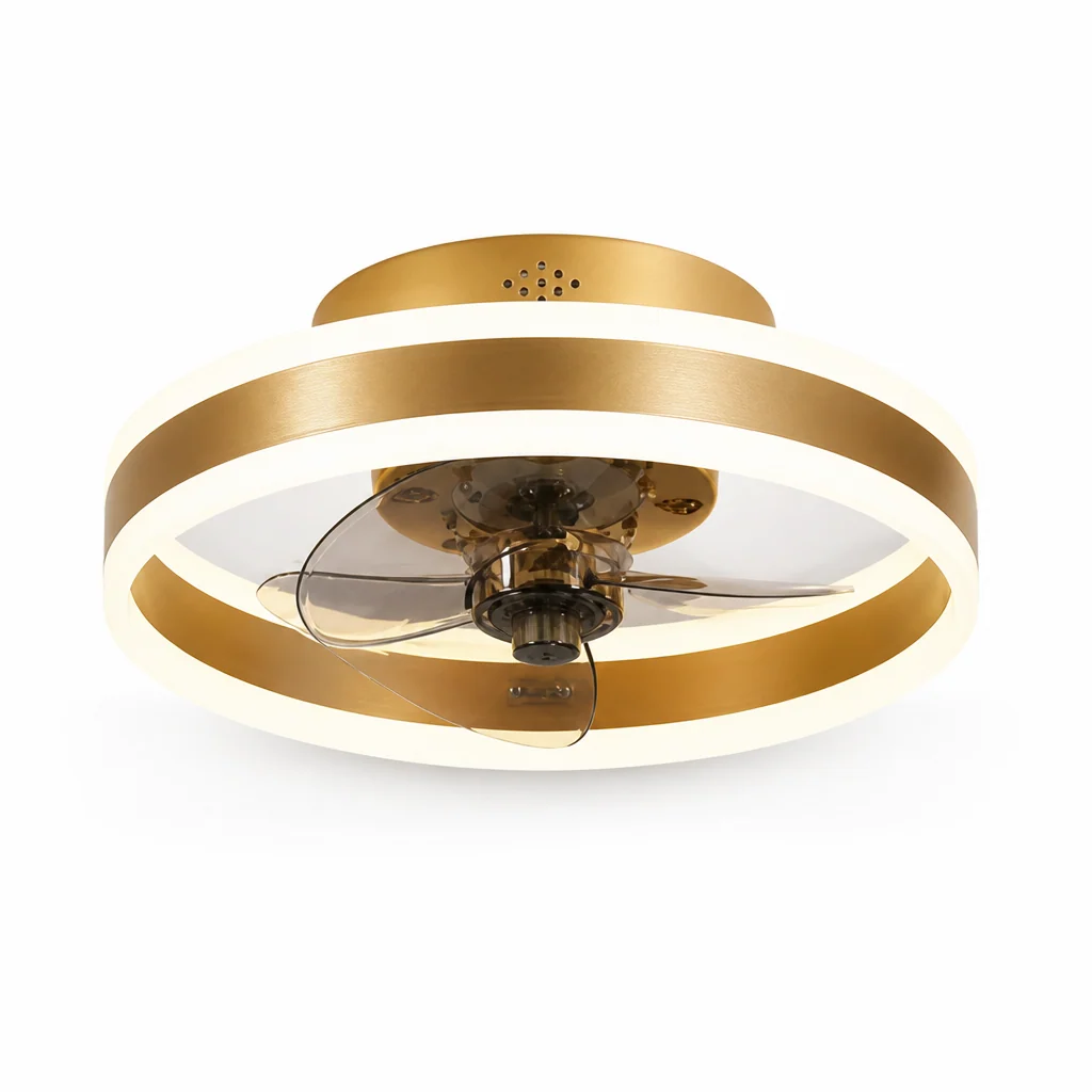 Flush Mount Ceiling Fan Dimmable LED Energy-Efficient - Image 6