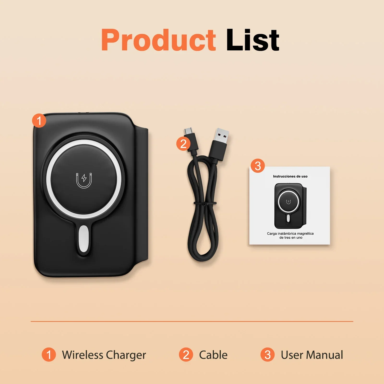 3-in-1 Magnetic Charging Station – Foldable Design - Image 12