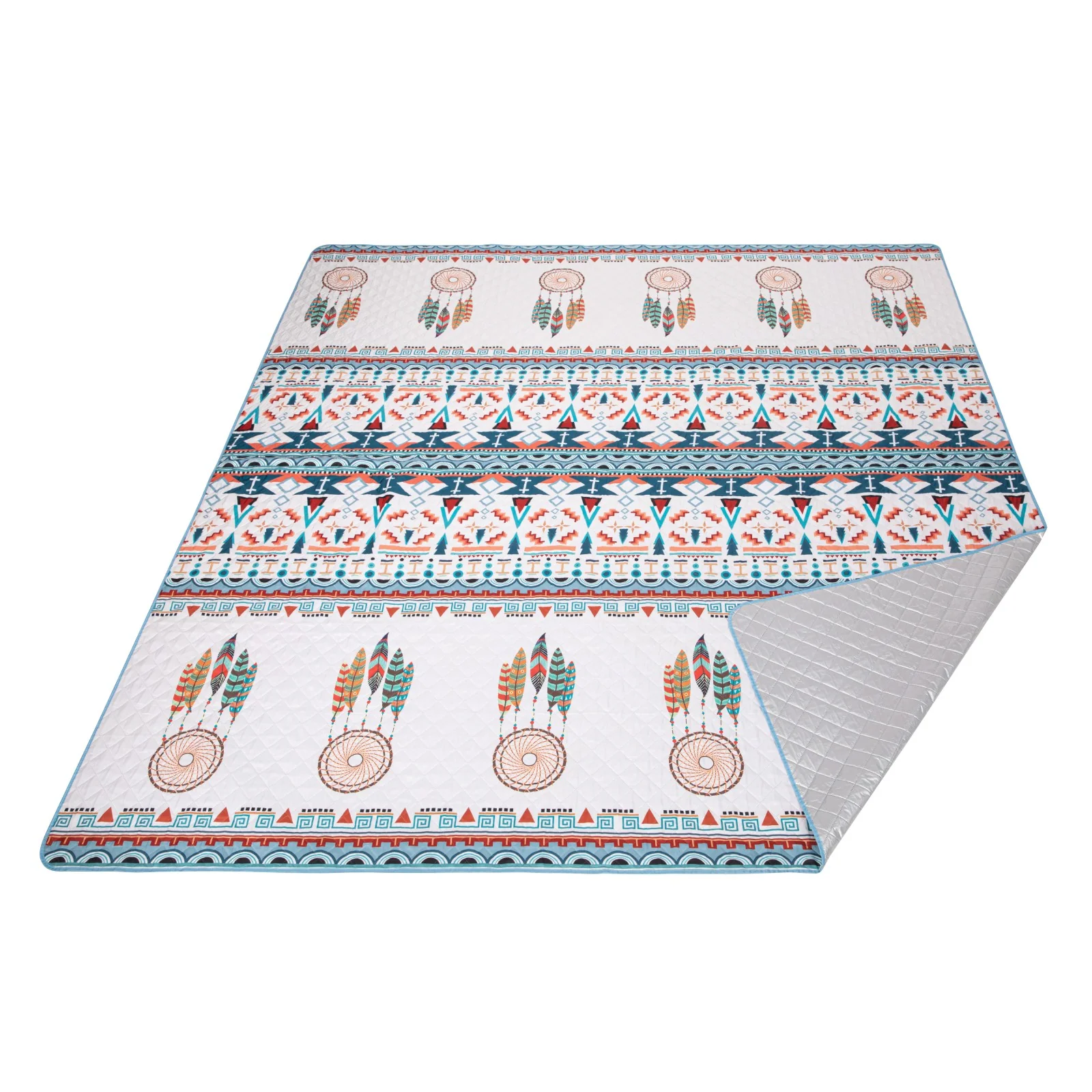 KingCamp ISIAY MAX 2.8 Extra-Large Waterproof Camping Tent Mat - Bohemian Pattern