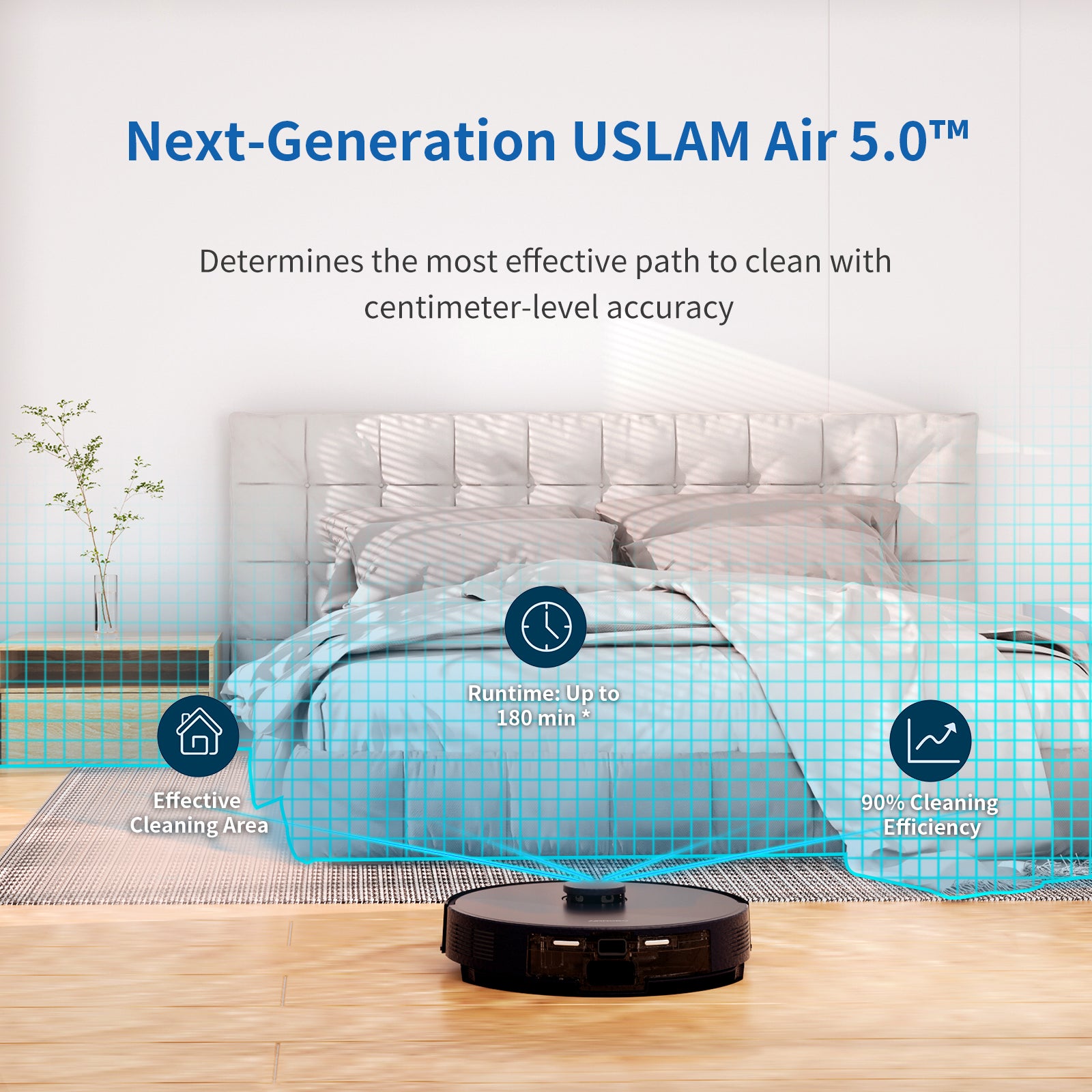 AIRROBO T20+ Robotic Vacuum Cleaner for Pet