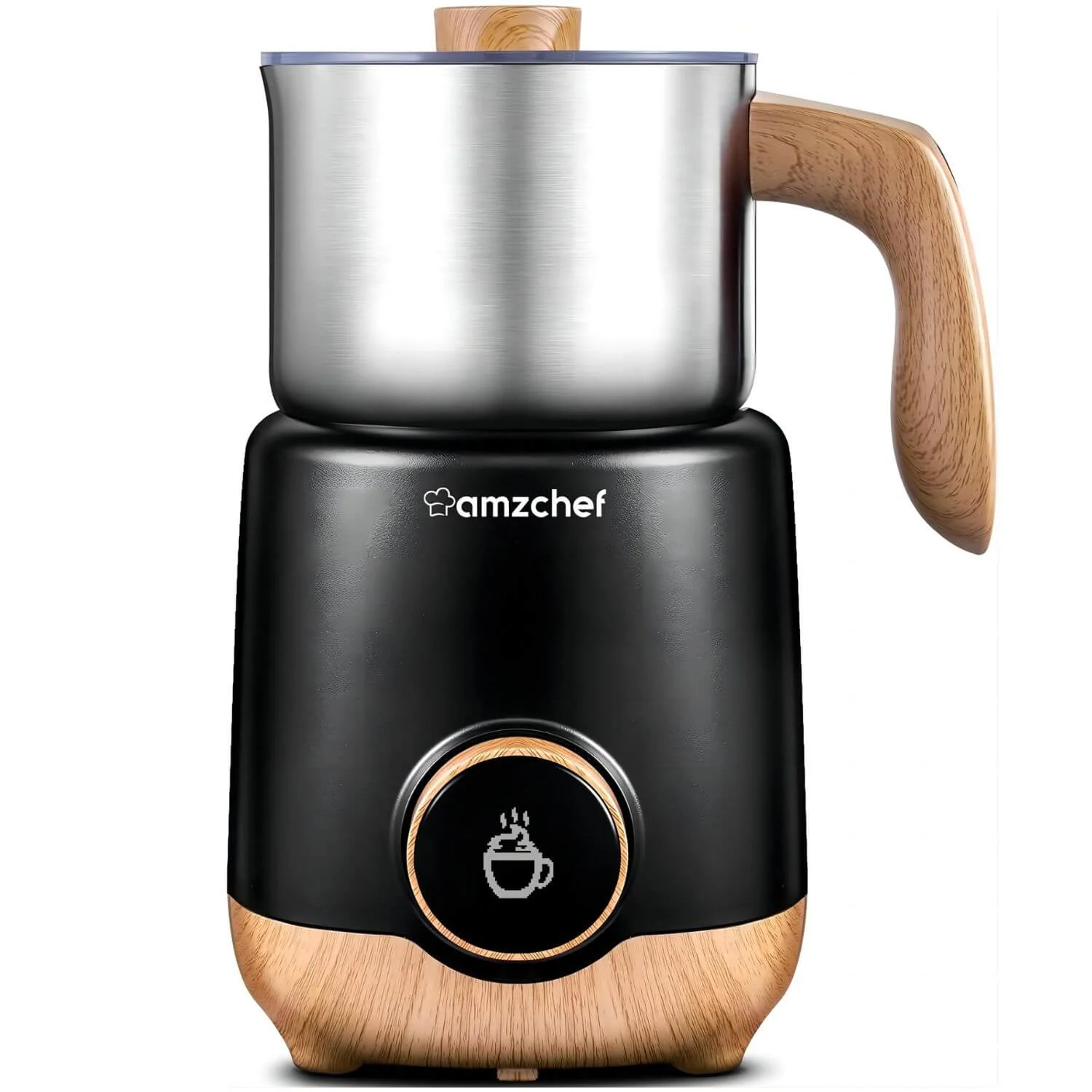 AMZCHEF Automatic Milk Frother Steamer 8-IN-1 Multi-function 3