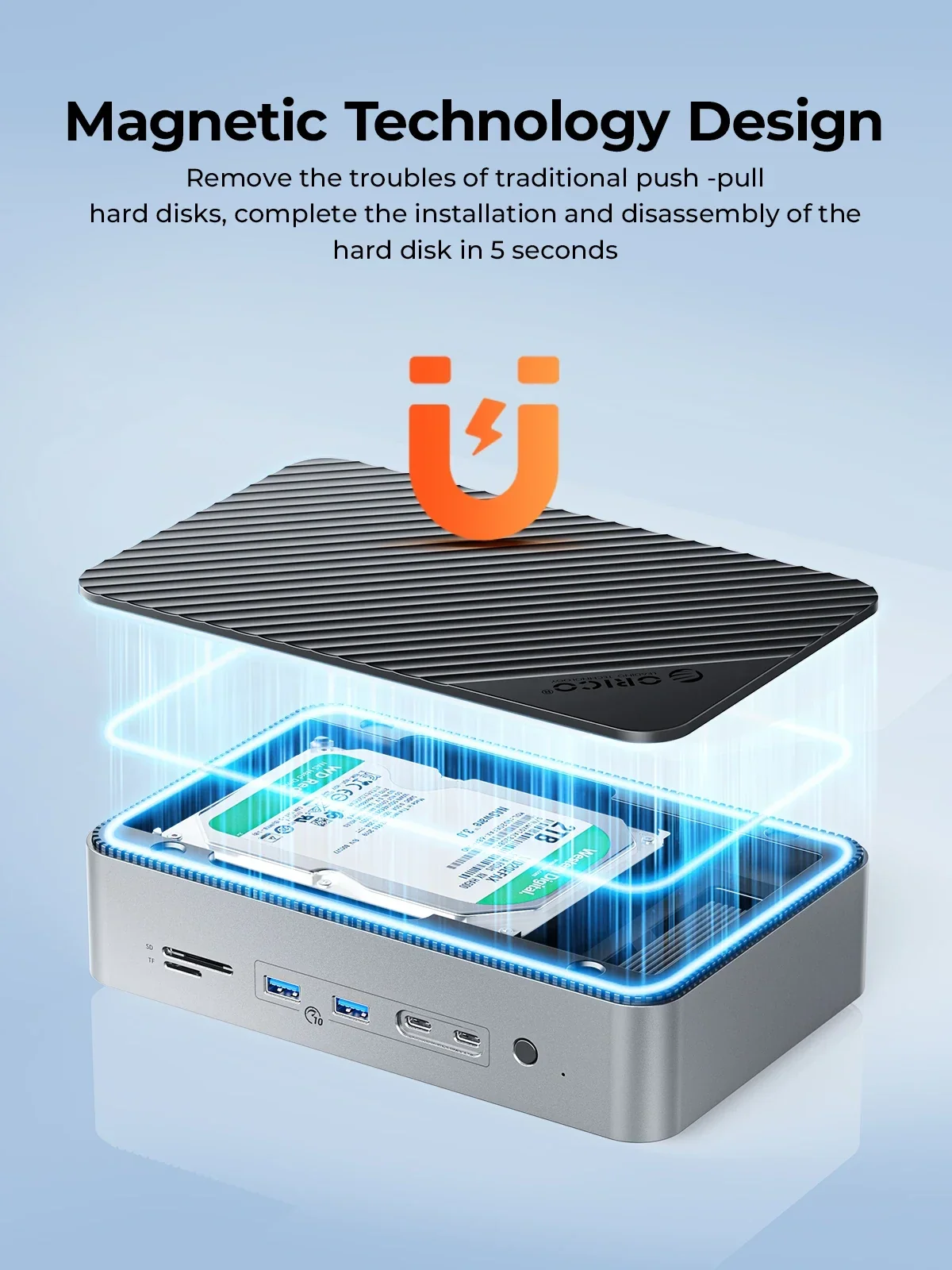 USB Hub with 10 Ports and Multiple Connection Options - Image 16