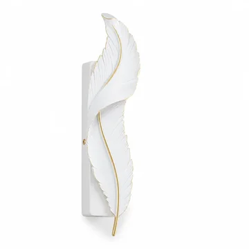 Nordic Feather Design Wall Light (Built-In Dimmer)