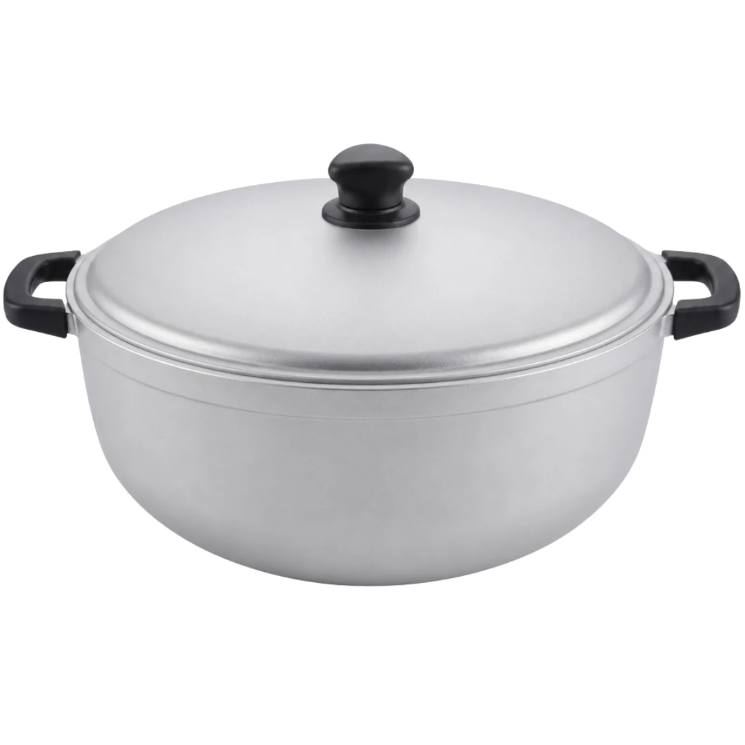 Aluminum Cooking Pot with Lid for Rice, Soups, and Stews - Image 7