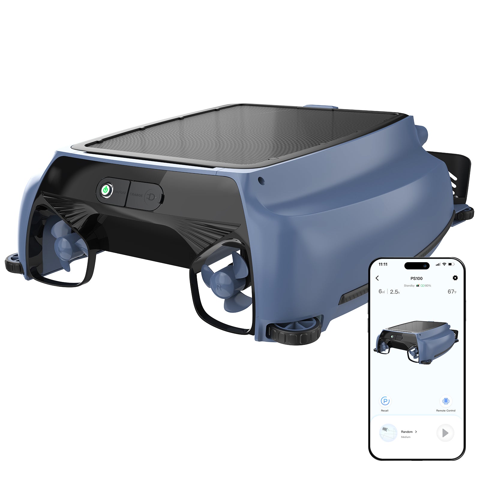 AIRROBO SP200 Solar Pool Skimmer – 24/7 Robotic Pool Cleaner