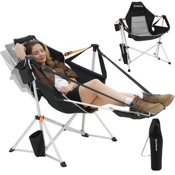 KingCamp Orchid C20 Hammock Chair with Footrest
