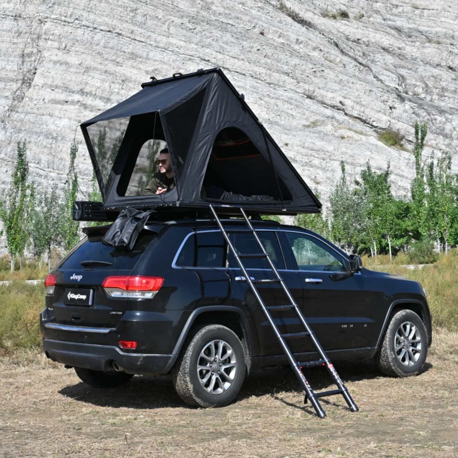 KingCamp ENDLESS 8 Aluminum Hardshell Rooftop Tent