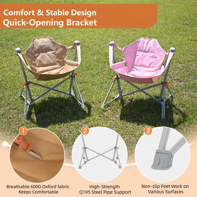 KingCamp Portable Kids Hammock Chair with Stand