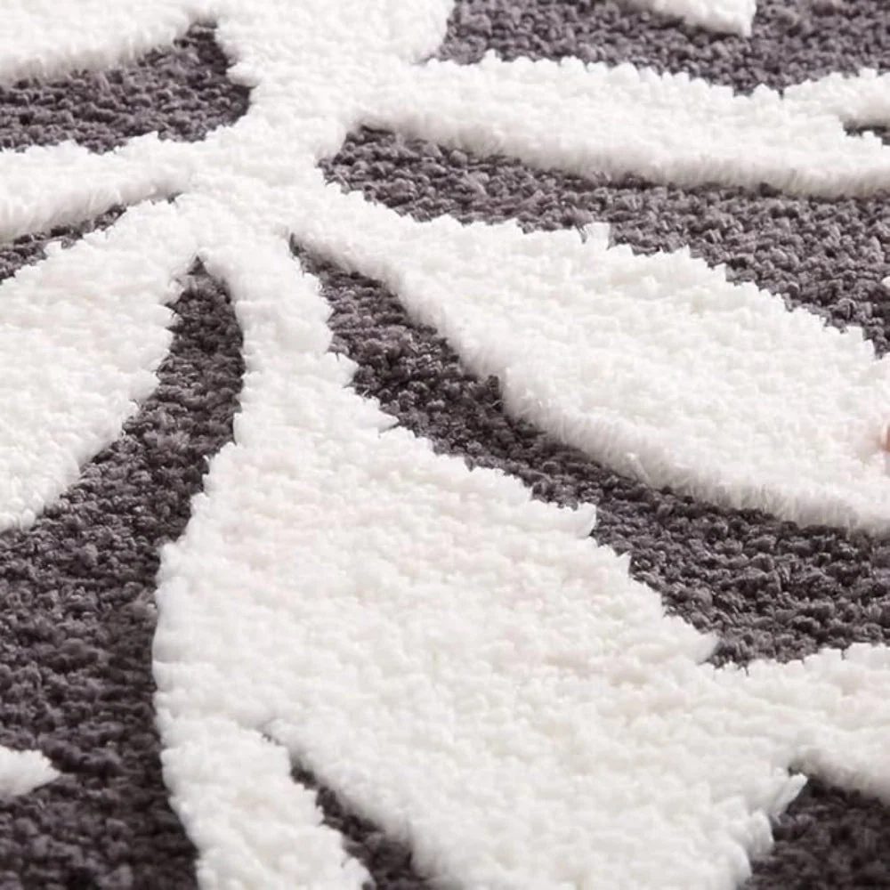 Bath Mat Plush Microfiber Non-Slip TPR Backing - Image 11