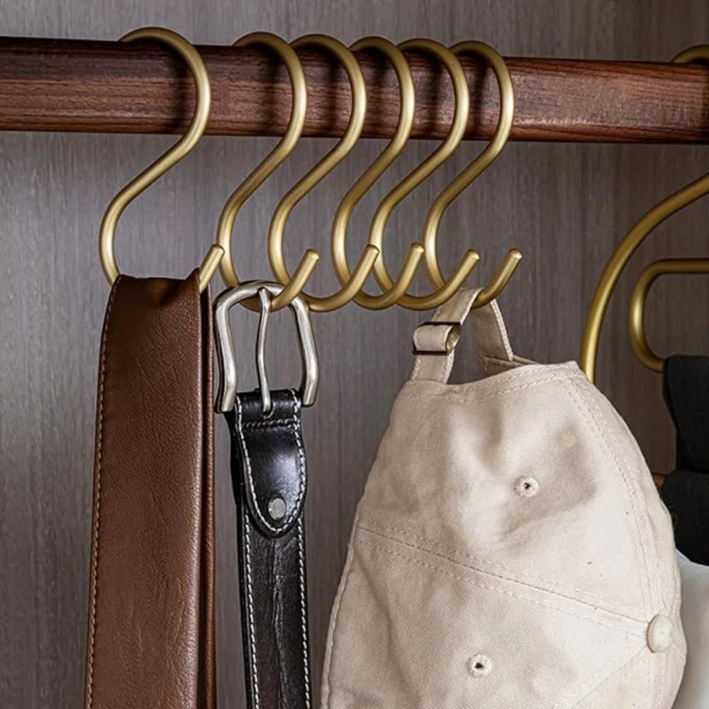 S-Hook Clothes Hangers Heavy-Duty Space-Saving Set of 3 - Image 3