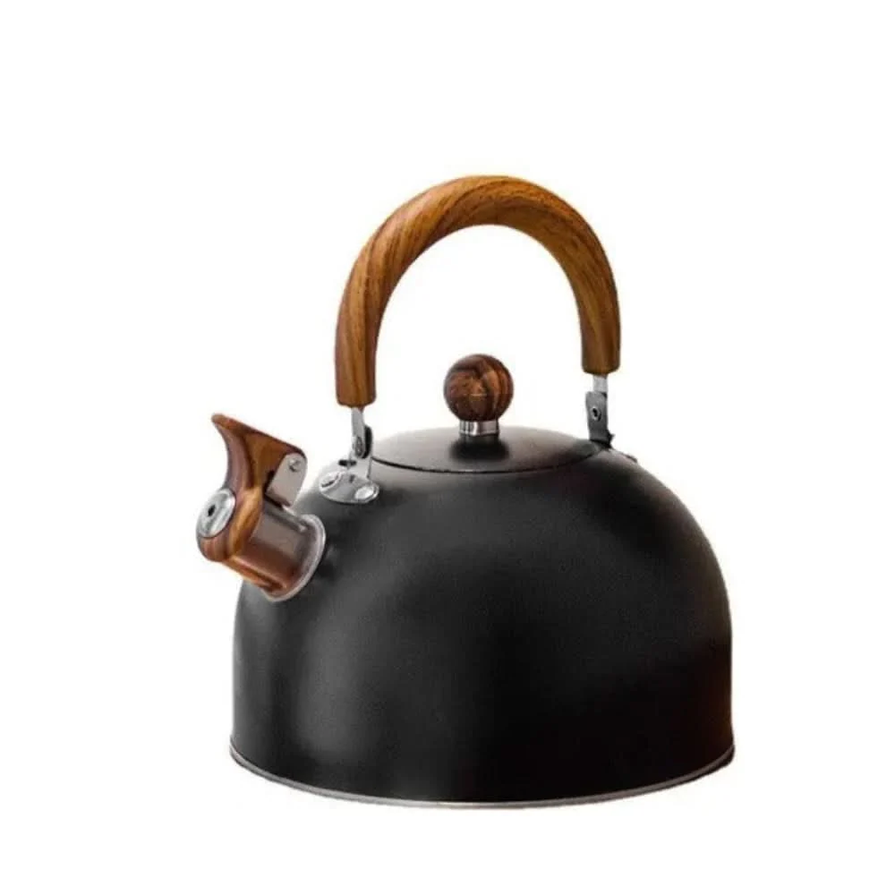 Classic Stainless Steel Kettle with Whistle for Quick Boiling - Image 4