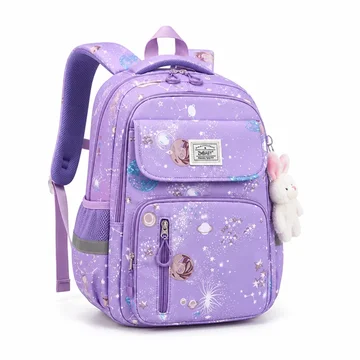 Elementary School Backpack Six Compartments & Reflective Strips