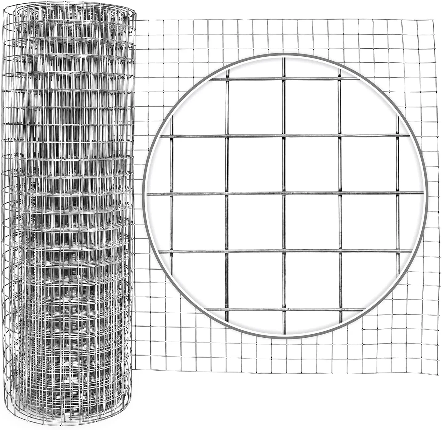 Fencer Wire Heavy Duty 10 Gauge Galvanized Welded Wire Fence, 2" x 2" Opening Mesh for Vegetables, Garden Fruits & Animals Enclosure (4 ft. x 50 ft.) - Image 5