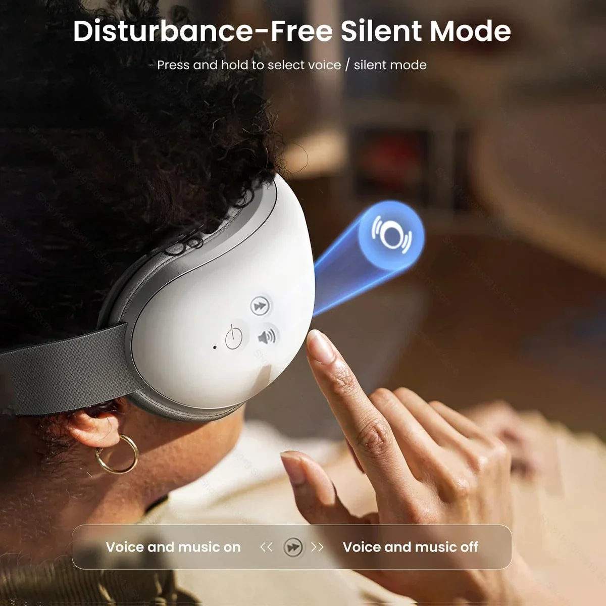Eye Massager with Heat and Vibration Features - Image 4