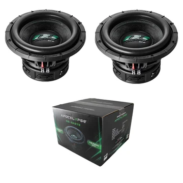 2 x Deaf Bonce Apocalypse DB-SA272 12" 1-Ohm 6000W Subwoofer New