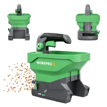WORKPROX 7.2V Rechargeable Handheld Seed Fertilizer Spreader