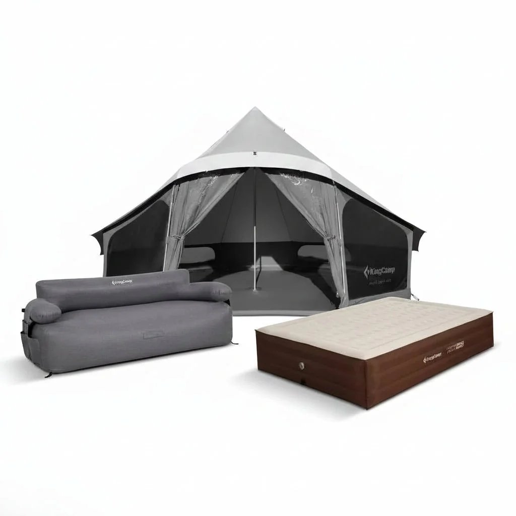 KingCamp KHAN LIGHT Tent Trio Bundle