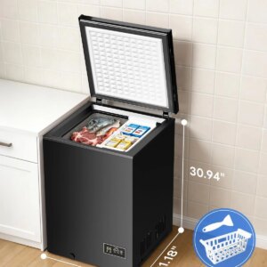 Kismile 3.5 Cu. Ft Chest Freezer 58090RFR0