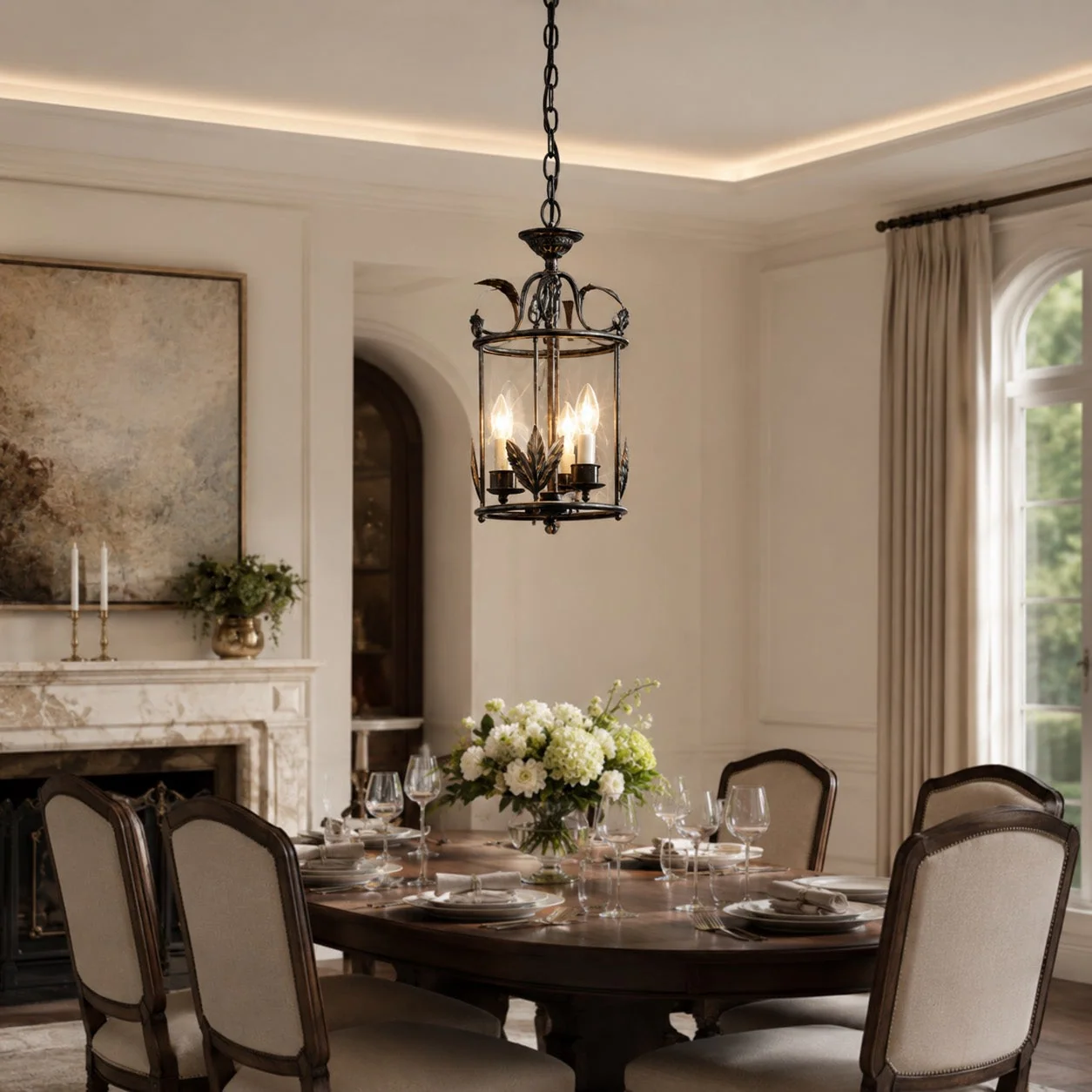 Versatile Adjustable LED Metal Pendant Light Fixture - Image 8