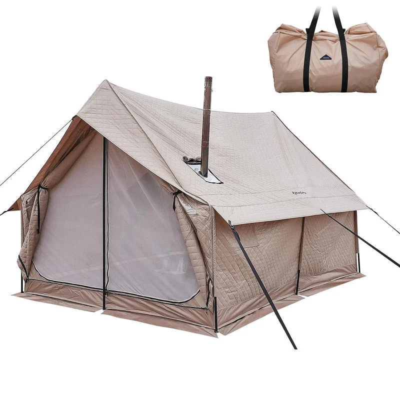KingCamp Winter Camping Bundle with Insulated Quilted Tent and Stove