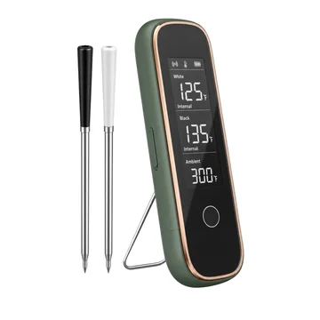 Bluetooth Meat Thermometer with Dual Probes and App Connectivity