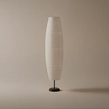 Elegant Rice Paper Column Lamp – Perfect for Warm Lighting