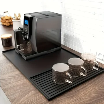 Coffee Bar Mat Silicone Drainage & Heat-Resistant