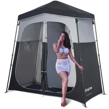 KingCamp MARASUSA Q Double-Room Shower Tent