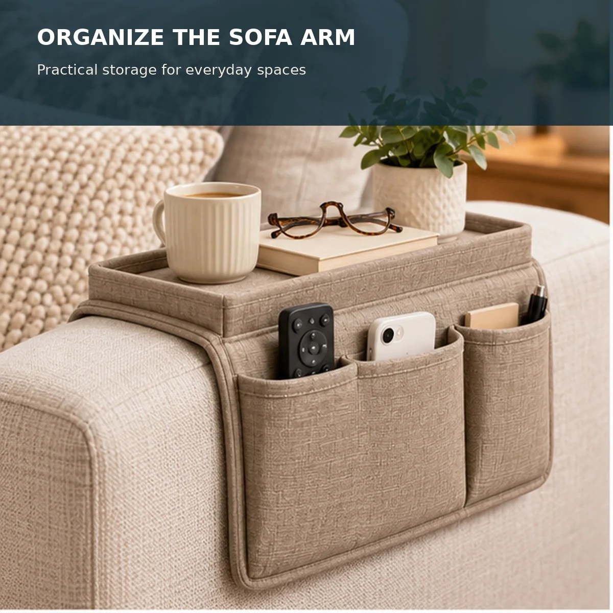 Sofa Armrest Organizer - Image 2