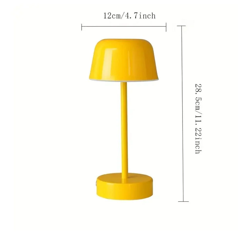 Mushroom Lamp Rechargeable Touch Dimmable LED - Image 5