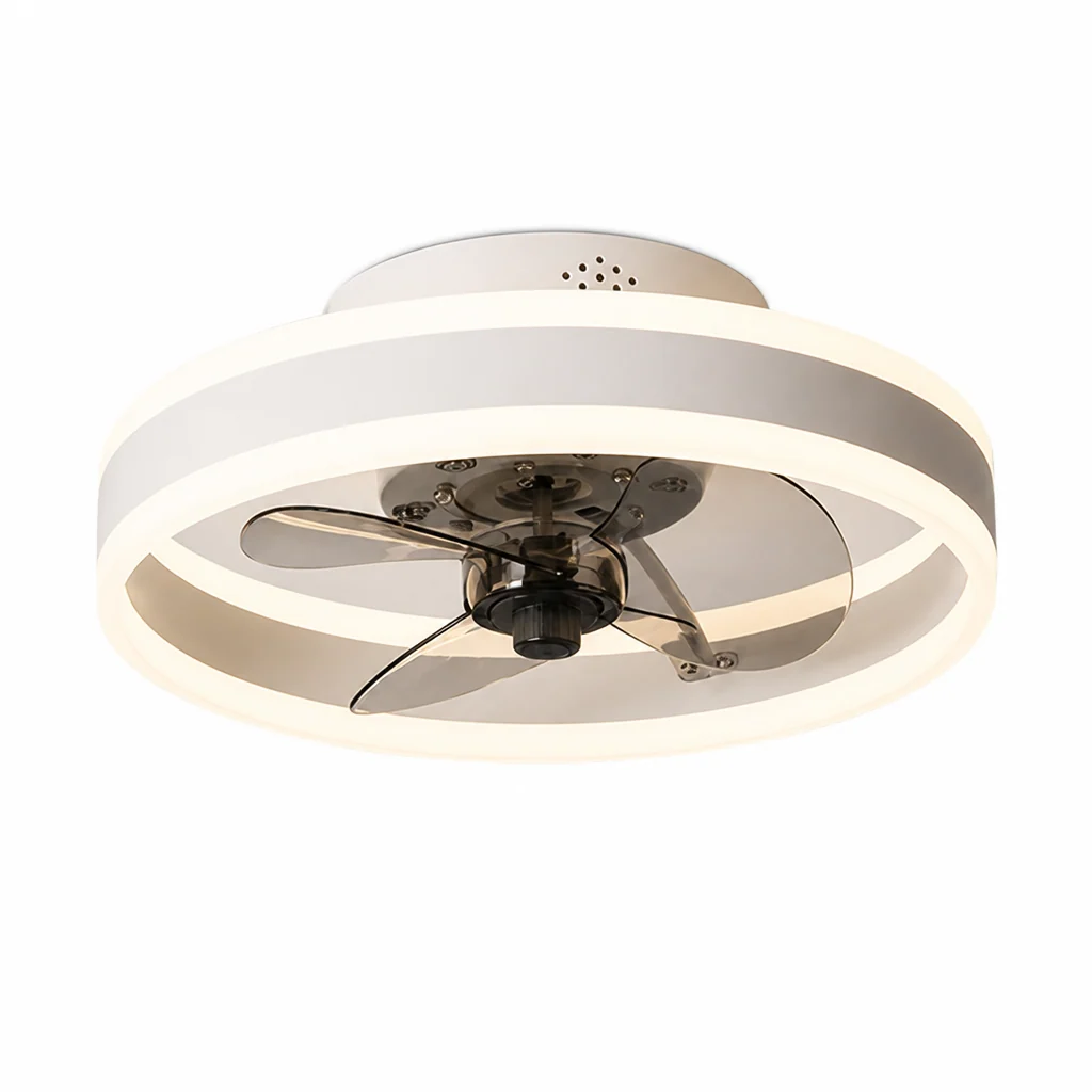 Flush Mount Ceiling Fan Dimmable LED Energy-Efficient - Image 9