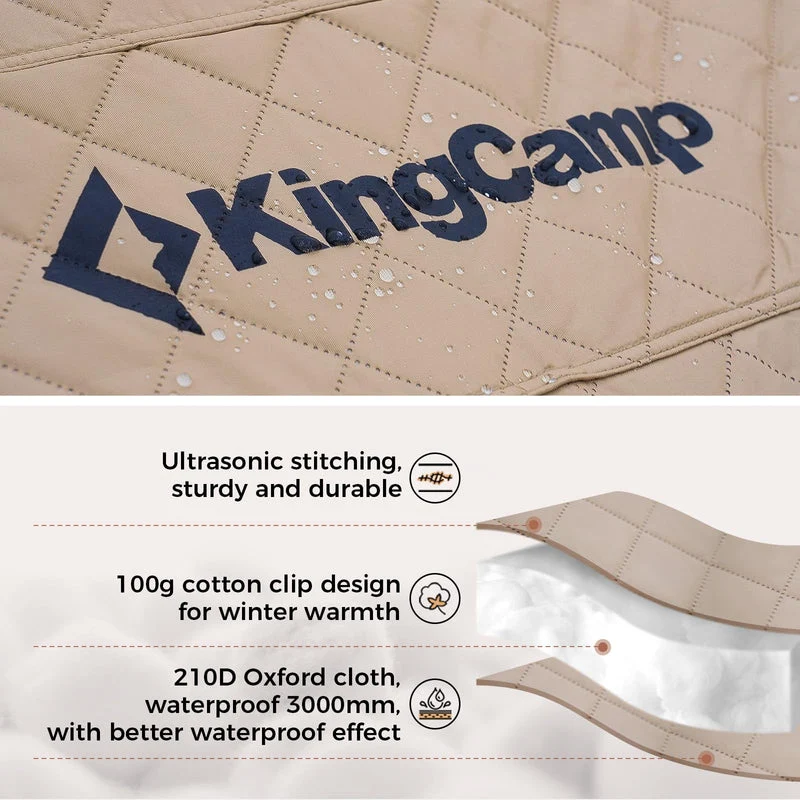 KingCamp MOUNTAIN IN C4 Insulated Quilted Cabin Tent
