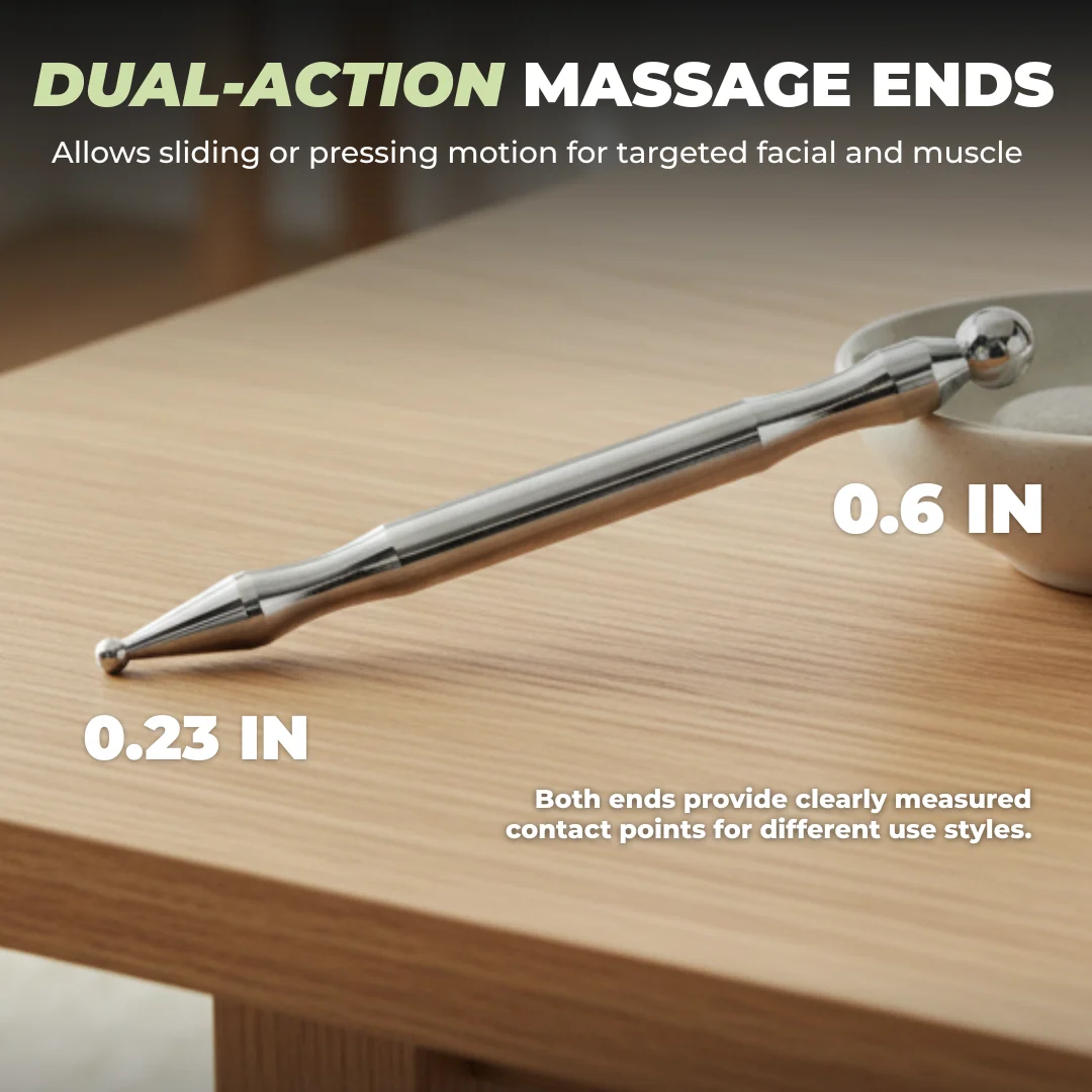 Stainless Steel Acupuncture Pen and Trigger Point Massager Tool