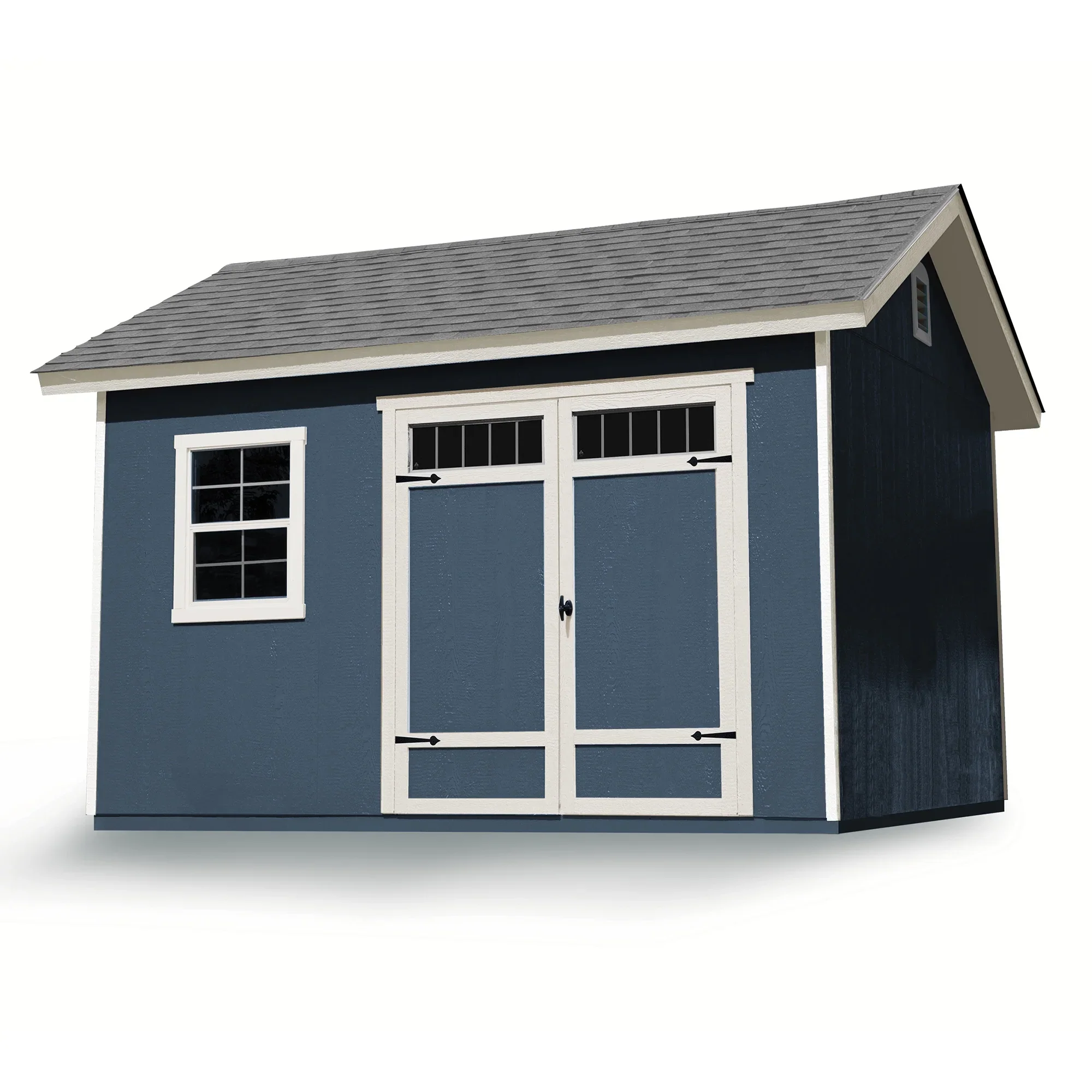 Handy Home Products Beachwood 10 ft. x 12 ft. Wood Storage Shed (with Floor) - Image 3