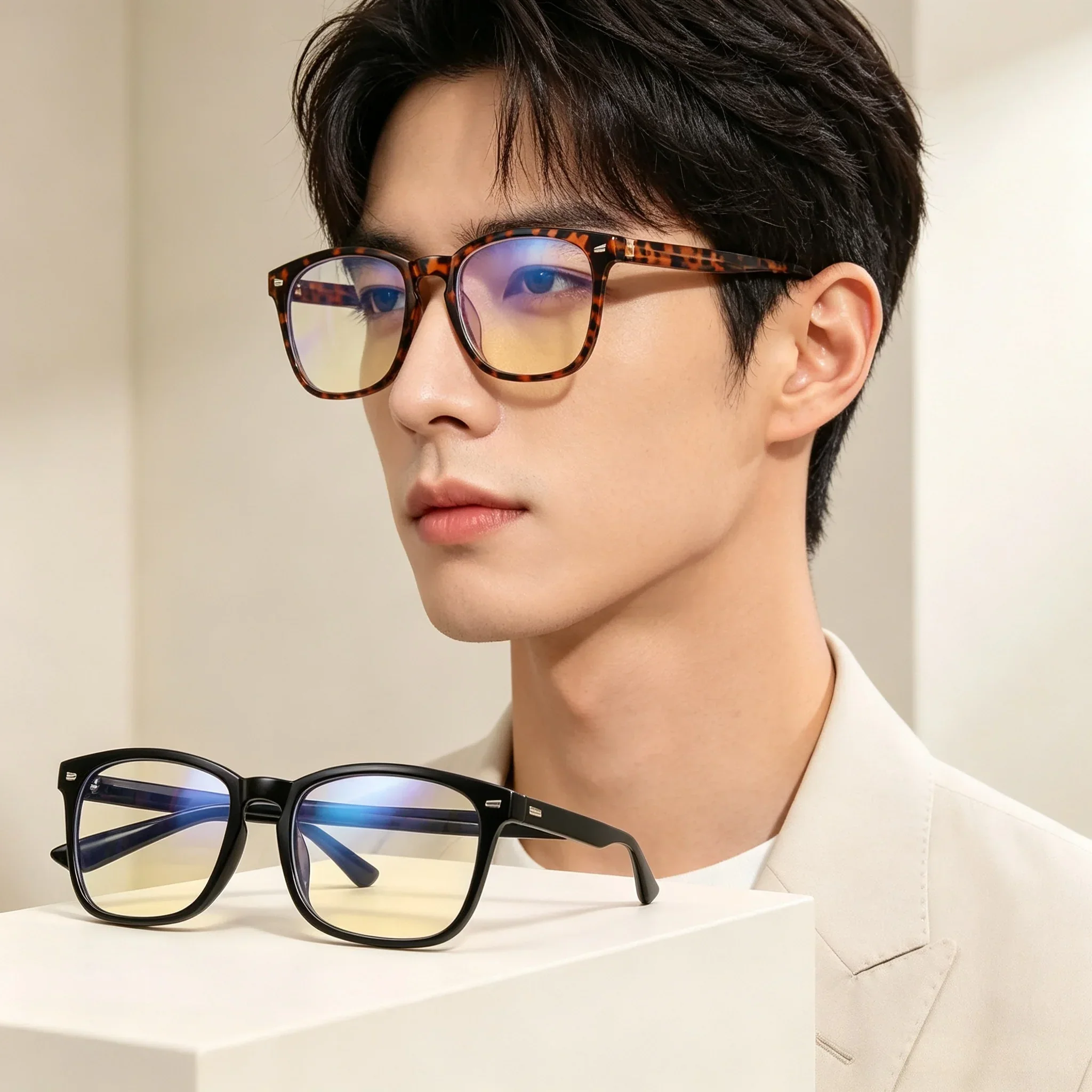 Gaming Glasses for Computer Use - Black Frame - Image 7