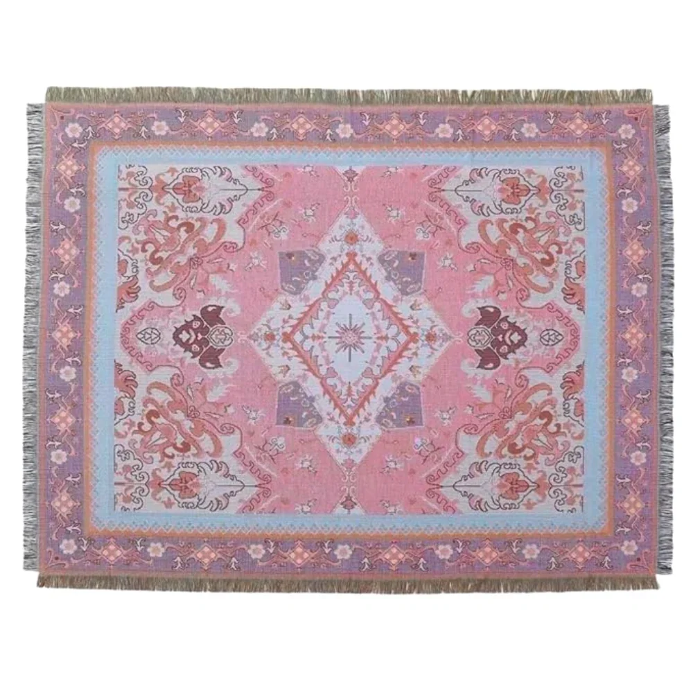 Tapestry Throw Blanket Reversible Bohemian Aztec Microfiber - Image 6
