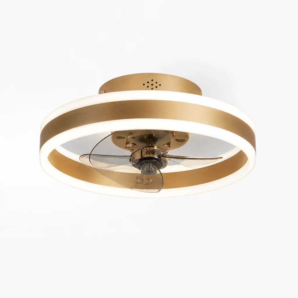 Flush Mount Ceiling Fan Dimmable LED Energy-Efficient - Image 8