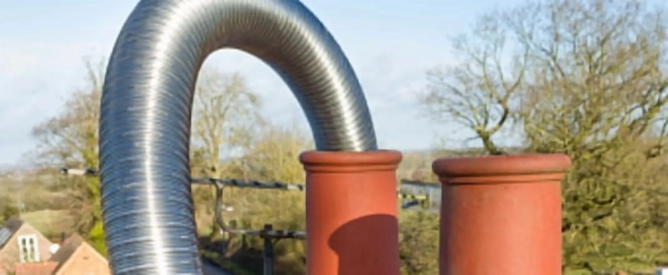 Forever Vent 5-inch x 25-feet Single Ply Chimney Liner Stainless Steel - Image 4